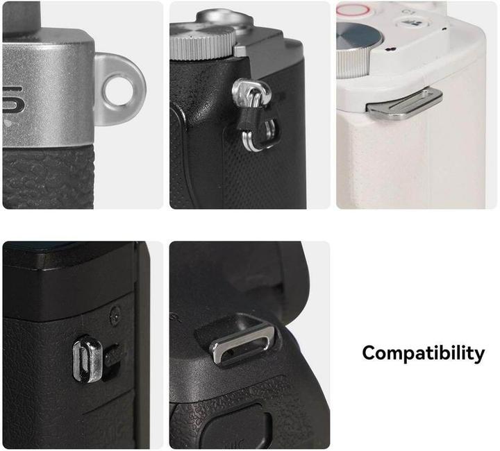 Immagine prodotto SmallRig 5055 Polsino universale intrecciato (grigio) (Cinturino da polso)