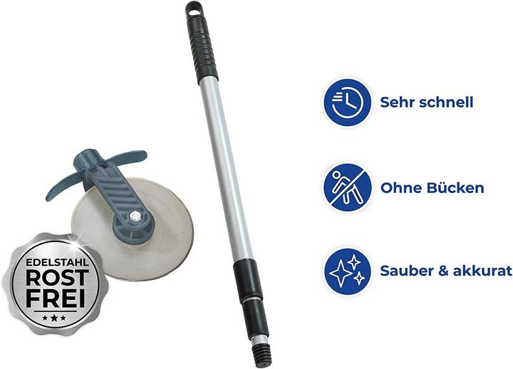 Produktbild Wenko Rasenkantenroller 72,0 - 139,0 cm (Rasentrimmer)