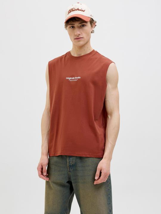 Produktbild Jack & Jones Gedruckt Rundhalsausschnitt Tanktop Tanktop (XS)