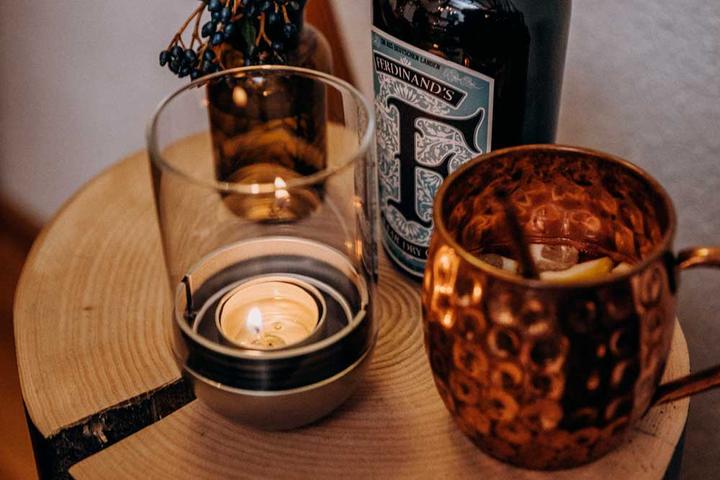 Image du produit Höfats Lanterne GRAVITY CANDLE M90 (1 x, 8 x 13 cm)