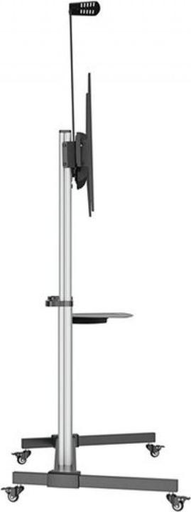 Actual product image equip TV trolley 60"-100"/1TFT 100kg with height adjustment gr (100", 100 kg)