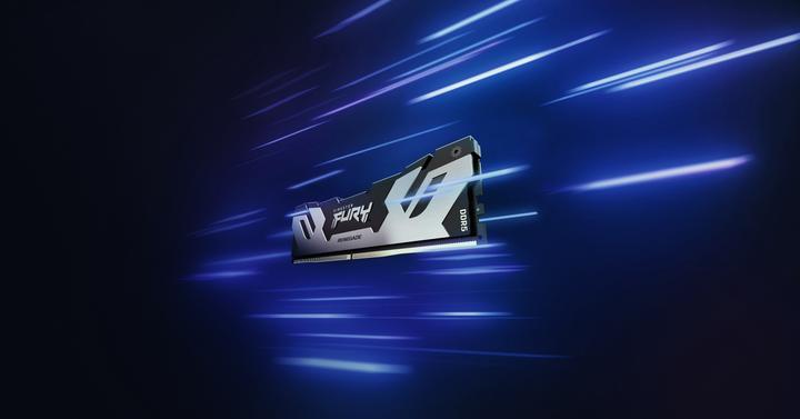 Image du produit Kingston 48GB 8800MT/s DDR5 CL42 CUDIMM Kit of 2 FURY Renegade Silver (2 x 24 Go, 8800 MHz, RAM DDR5, CU-DIMM)