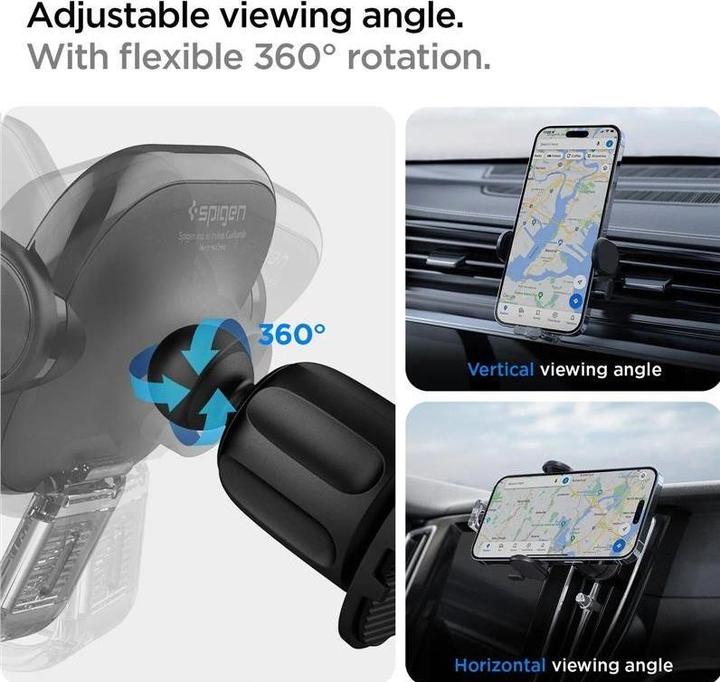 Produktbild Spigen Autohalterung UTS12 Onetap Universal Vent Car Mount schwarz