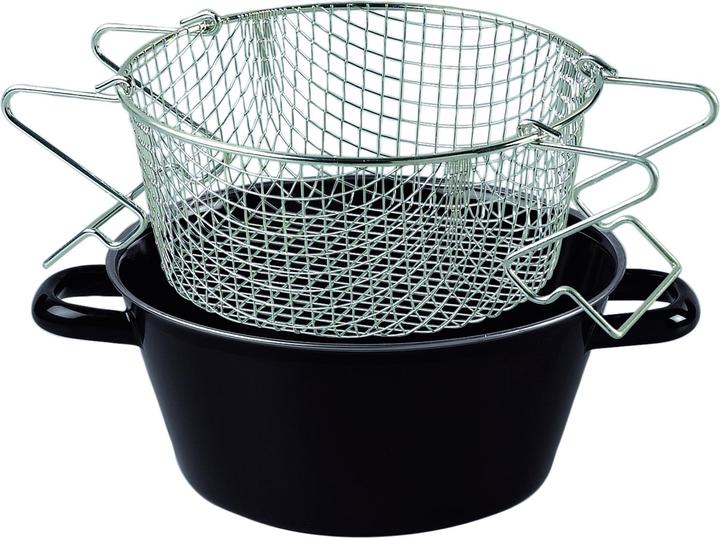 Actual product image Riess French fries pan with insert (20 cm, Frying pan, Stainless steel)