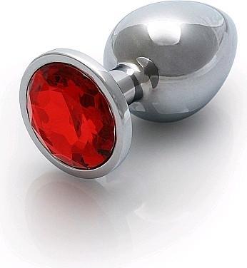 Actual product image Ouch! Round Gem Butt Plug - Medium