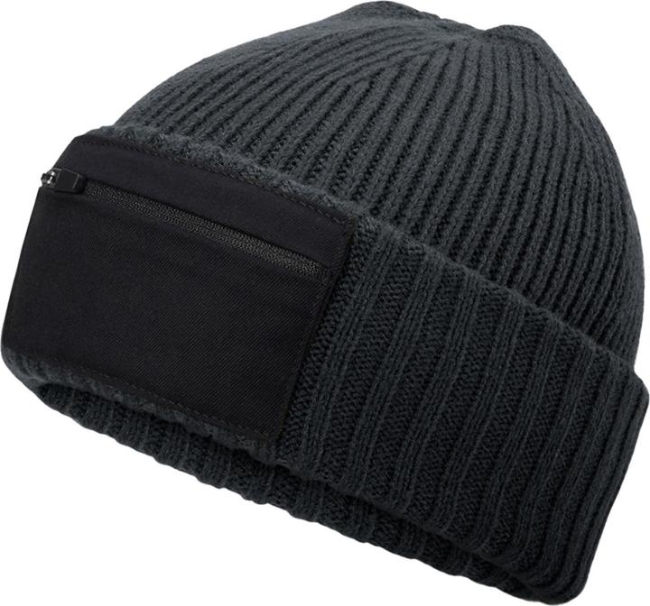 Actual product image Beechfield Zip Patch Beanie
