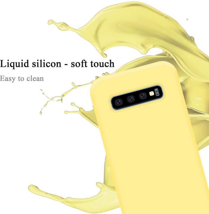 Produktbild Cadorabo TPU Liquid Silicone Case Cover (Samsung Galaxy S10+)