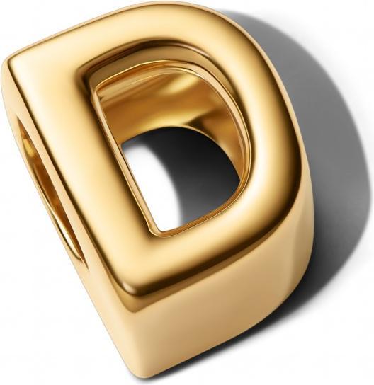 Image du produit Pandora Charm Lettre D Plaqué Or (Plaqué or)