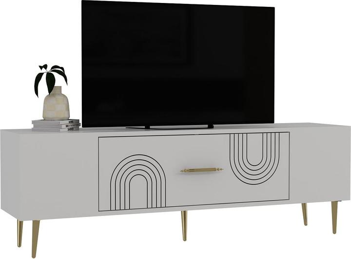 Actual product image Kalune Design Decorium Arch TV Stand