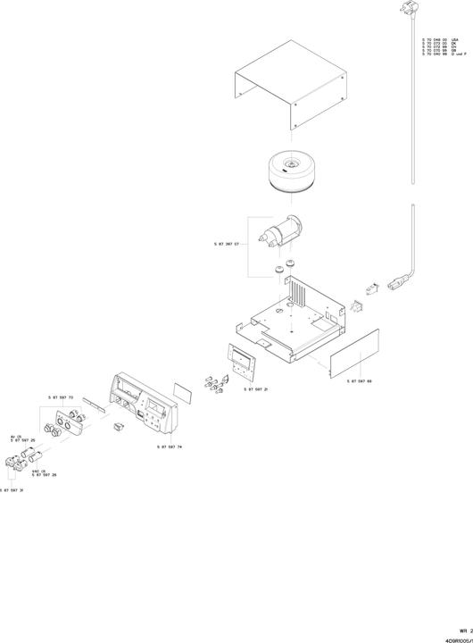 Image du produit Weller Erem Unité d'alimentation de la station de soudage/désoudage di