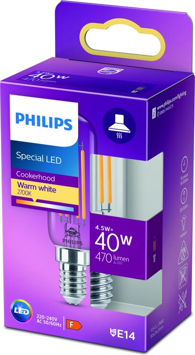 Produktbild Philips Lampe (E14, 4.50 W, 470 lm, 1 x, F)