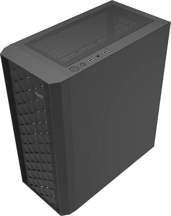 Image du produit Darkflash Tech DK351 boîtier d'ordinateur + 4 ventilateurs (noir) (ATX, E-ATX)
