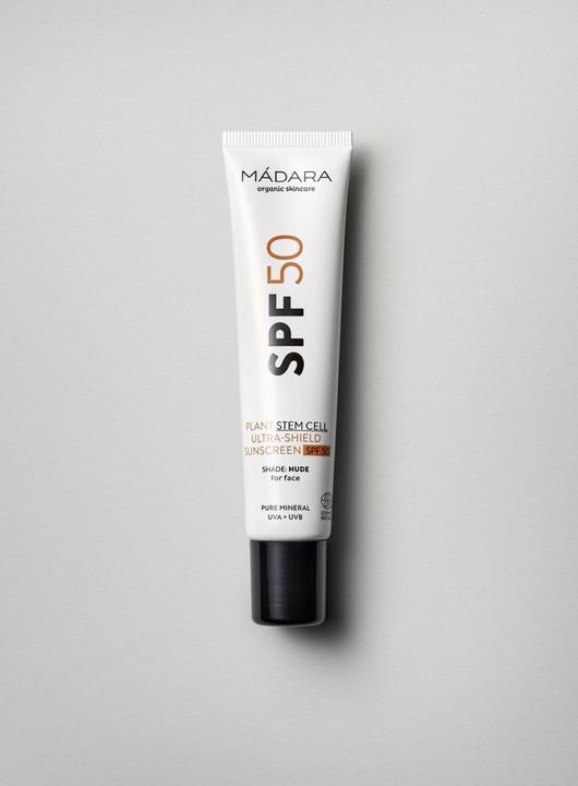 Actual product image Madara Sunscreen SPF 50 Ultra Shield (Sun cream face, SPF 50, 40 ml, 500 g)