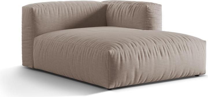 Image du produit Micadoni Chaise longue modulable droite, "Martina", 1 Place, 176x123x75 Fabriqué en Europe (Chaise longue)