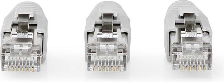 Immagine prodotto Nedis CCBW89380GY Spina RJ45 Pass Through Fixed/Split FTP CAT6a Straight Placcato oro 10 pz. (F/FTP, CAT6a, 0.04 m)