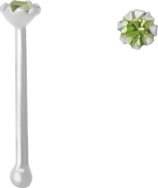 Bijouteria Nasenpiercing (Kristall, Silber 925)
