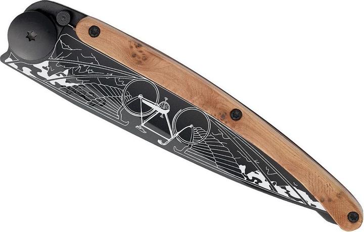 Produktbild Deejo Wood Tattoo Black (9.50 cm)