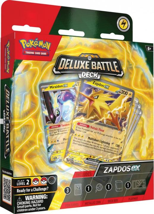 Immagine prodotto Pokémon Deluxe Battle Deck Zapdos Ex-Karten (Ponte)