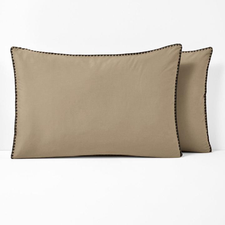 Image du produit La Redoute Interieurs Merida (Taie d'oreiller, 63 x 63 cm)