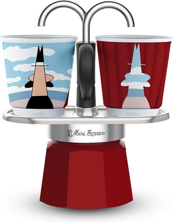 Actual product image Bialetti MINI EXPRESS Set Magrite (2 T.)