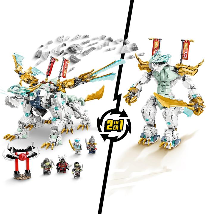 Produktbild LEGO Zanes Eisdrache (71786, LEGO Ninjago)