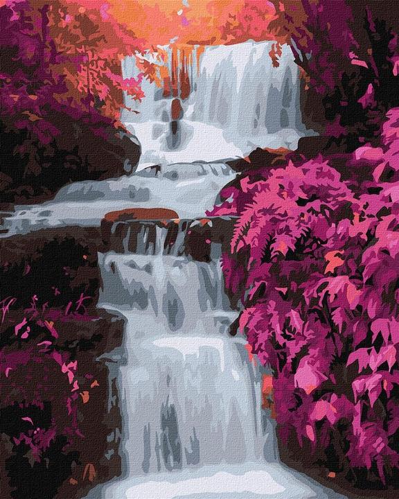 Produktbild Ideyka Malen nach Zahlen - Wasserfall 40x50cm