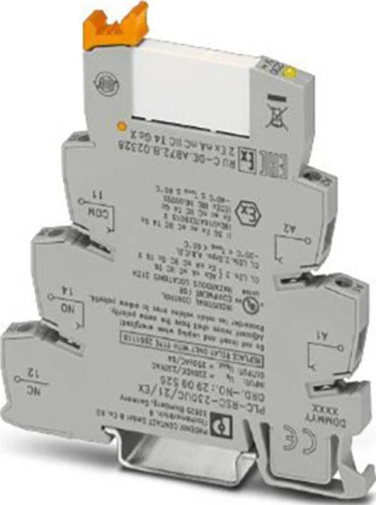 Produktbild Phoenix Contact PLC-RSC-230UC/21/EX Relaisbaustein Nennspannung: 230 V/AC Schaltstrom (max.): 6 A 1 Wechsler 10 St.