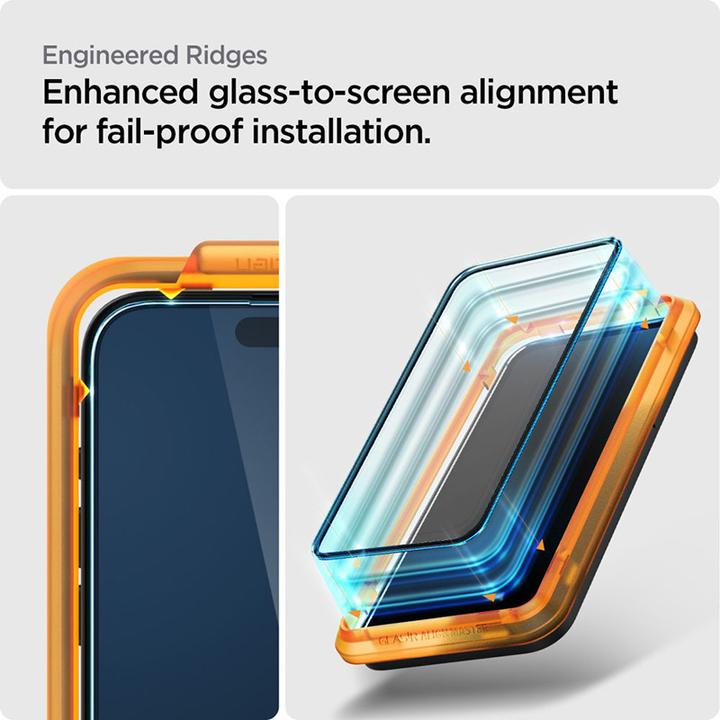 Immagine prodotto Spigen Alignmaster (2 Pezzo/i, Apple iPhone 15 Pro Max)