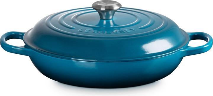 Produktbild Le Creuset Signature (30 cm, Bräter + Schmortopf, Gusseisen)