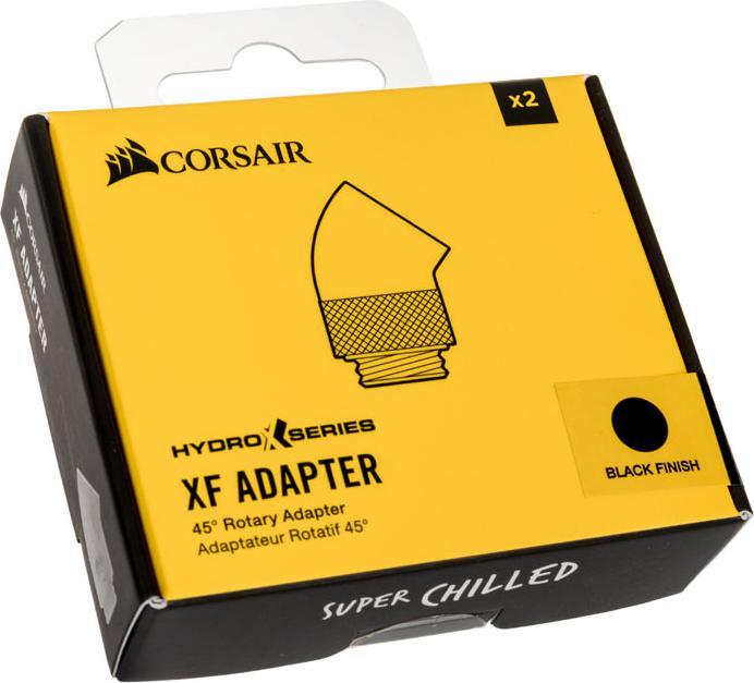 Productafbeelding Corsair Hydro X-serie 45° XF-adapter 2 stuks