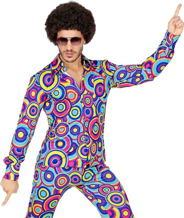 Image du produit Widmann Chemise Groovy 70s Bubbles (XL)