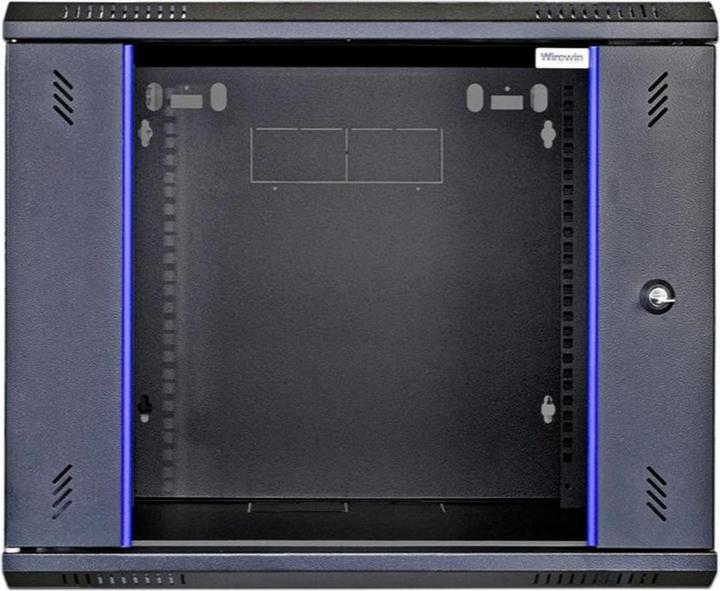Actual product image Wirewin Wall cabinet 600X450X9U Pro 2nd Gen FP 19 / 9U / Black (9 RU, 19 inch rack)
