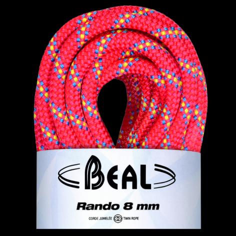 Image du produit Beal Rando 8mm corde jumelée (20 m)