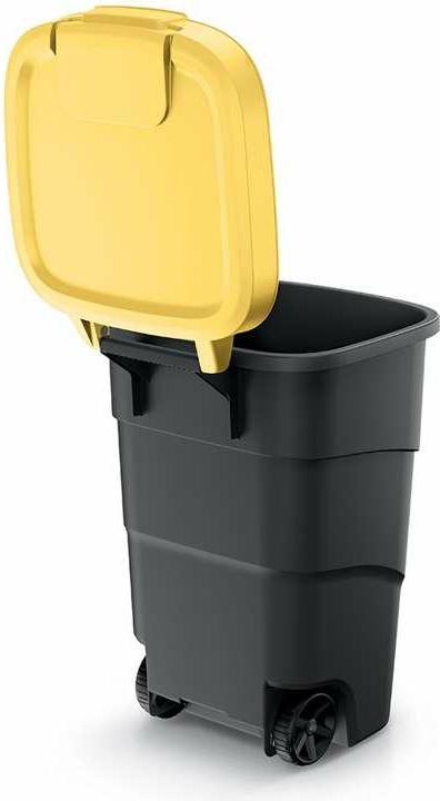 Produktbild Prosperplast Gartenkorb Keden WHEELER 110 L - gelb (110 l)