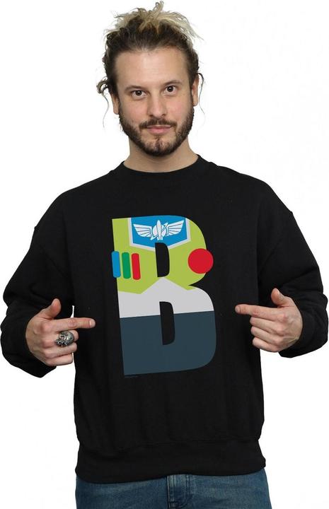 Disney Alphabet B Is For Buzz Lightyear Sweatshirt (XL)