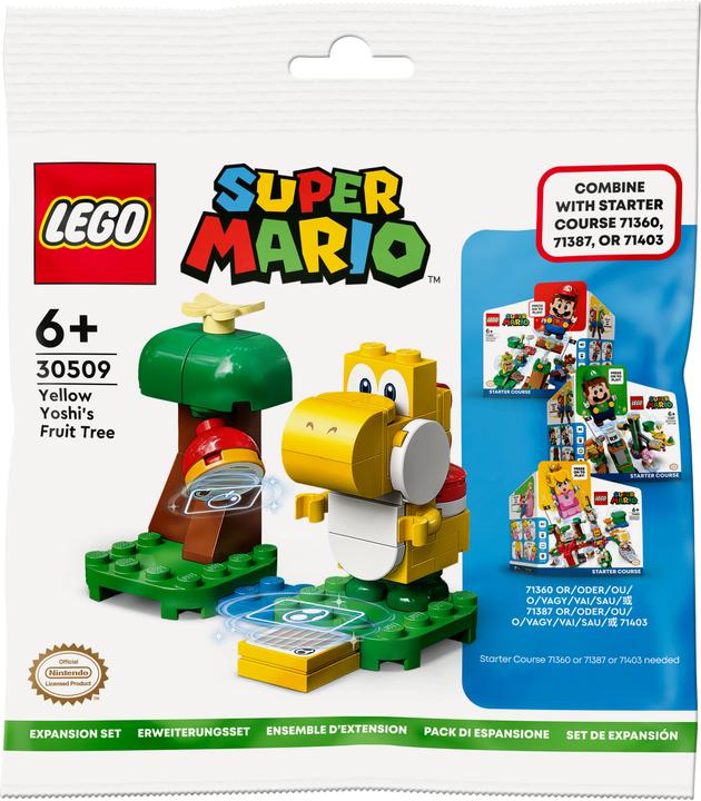 Actual product image LEGO Fruit tree of the yellow Yoshi (30509, LEGO Super Mario)