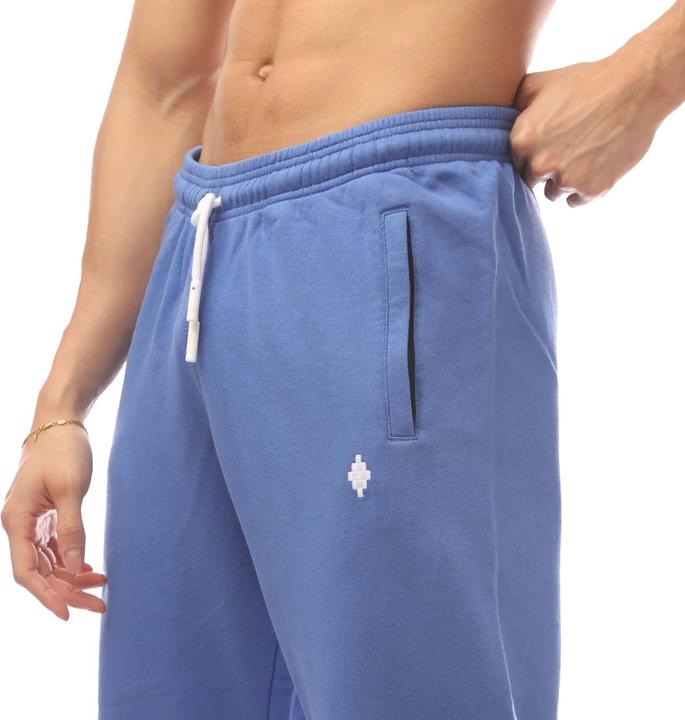 Actual product image Marcelo Burlon Mens Cross Relaxed Fit Jogging Bottoms (S)
