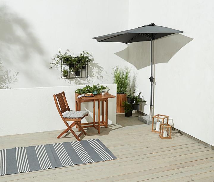 Actual product image JYSK folding table VANDREFALK 6440000 64X63 cm wood