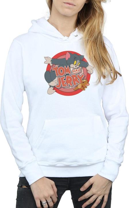 Immagine prodotto Tom & Jerry Classic Catch Felpa con Cappuccio Donna (XXL)