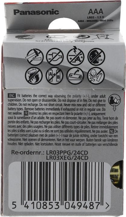 Produktbild Panasonic Pro Power (24 Stk., AAA, 1200 mAh)
