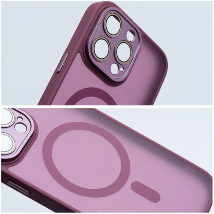 Produktbild 4Kom Back panel cover OEM VARIETE MAG COVER Case compatible with MagSafe for SAMSUNG A36 purple (Oppo A36)