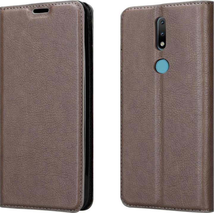 Actual product image Cadorabo Book Invisible Magnet Cover (Nokia 2.4)