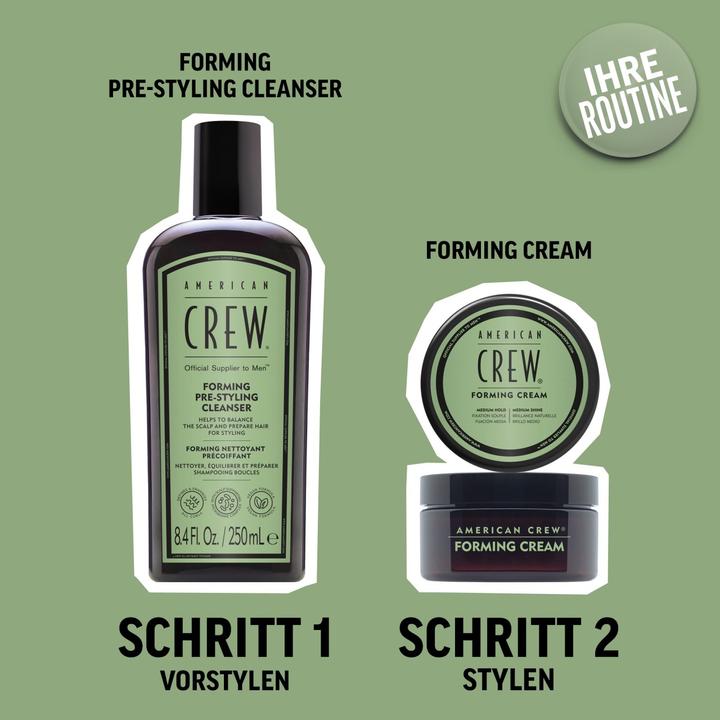 Actual product image American Crew Forming Pre-Styling Cleanser, 250ml (250 ml, Liquid shampoo)