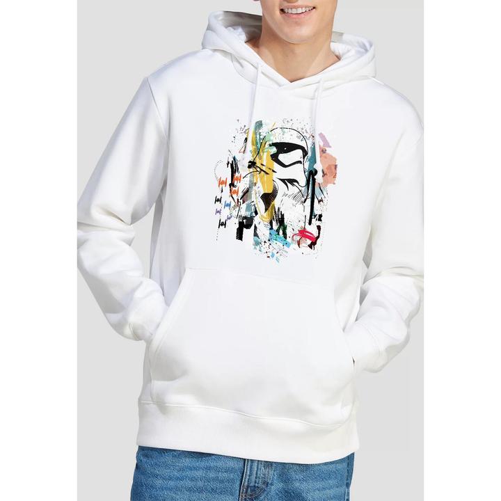 Immagine prodotto Star Wars Felpa con Cappuccio Stormtrooper Astratta Uomo (L)