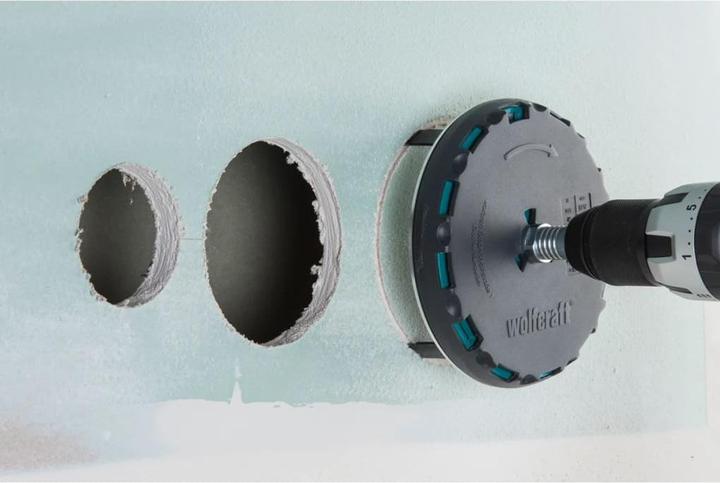 Produktbild wolfcraft wolfcraft 1 AH 45-130 Lochsäge verstellbar ø45-130 (45 mm, 130 mm)
