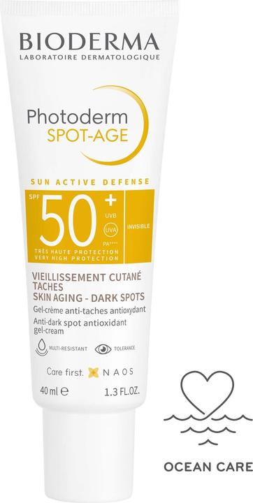 Produktbild Bioderma Photoderm Spot-Age SPF50+ (Sonnencreme Gesicht, SPF 50, 40 ml, 58 g)
