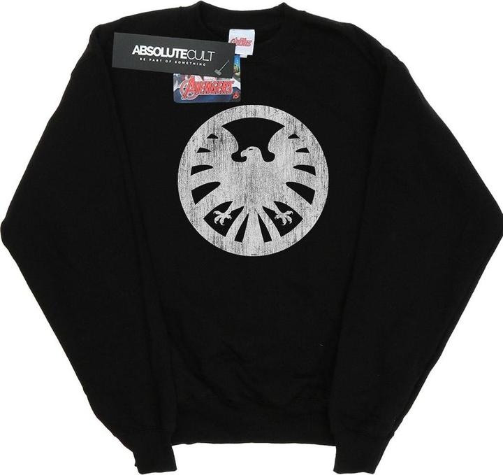 Agents Of SHIELD Distressed Logo Sweatshirt (M)