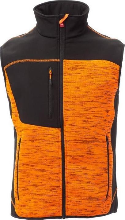 Schwarz, Fluoorange