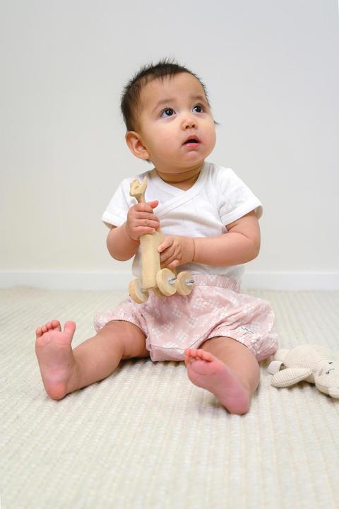 Actual product image Lodger Shorts Bloomer Tribe Muslin Tan Gr. 68 (68)