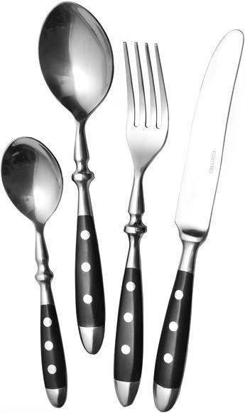 Schwarz Kitchen Posate a ganasce (24 Pezzo/i, Set di posate)